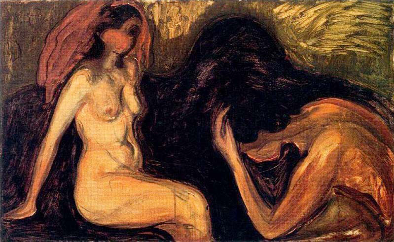 man and woman